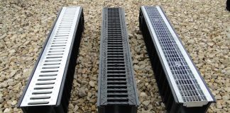 Виды дренажных лотков