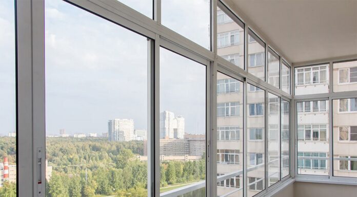 Остекление балкона и лоджии алюминиевым профилем