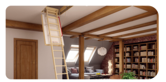 Особенности чердачных лестниц