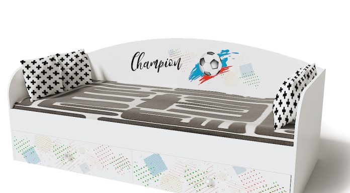 Современная кровать для ребенка
