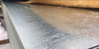 Листовой металлопрокат из стали марки 08ПС