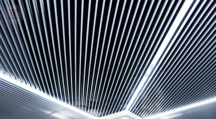 Алюминиевый реечный потолок: что это за отделочный материал