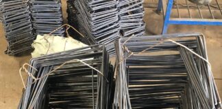 Арматурные хомуты: виды, применение и установка